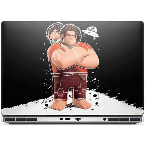 Disney Wreck-it Ralph And Vanellope Space Sketch Dell Precision Skin