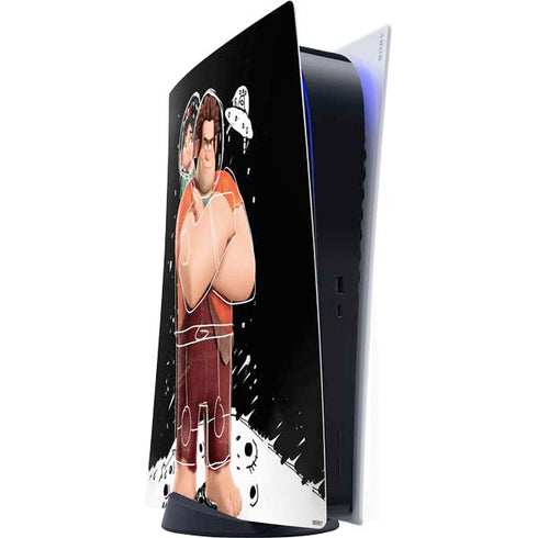 Disney Wreck-it Ralph And Vanellope Space Sketch PlayStation PS5 Skins