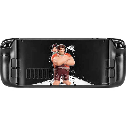 Disney Wreck-it Ralph And Vanellope Space Sketch Steam Deck Handheld Gaming Computer OLED Skin