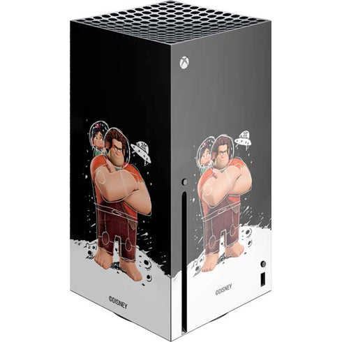 Disney Wreck-it Ralph And Vanellope Space Sketch Xbox Series X Skins