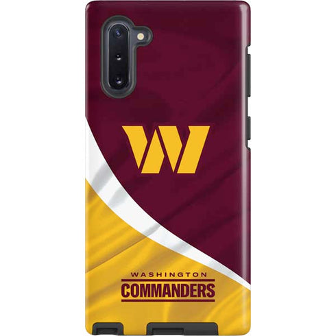 NFL Washington Commanders Flag Galaxy Cases
