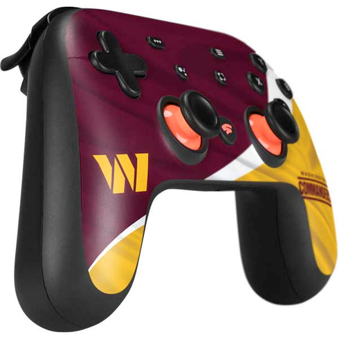 NFL Washington Commanders Flag Google Stadia Controller Skin