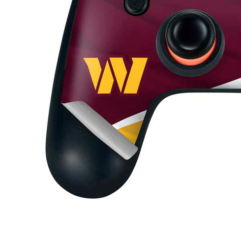 NFL Washington Commanders Flag Google Stadia Controller Skin