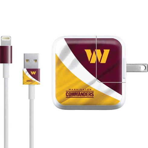 NFL Washington Commanders Flag iPad Charger (10W USB) Skin
