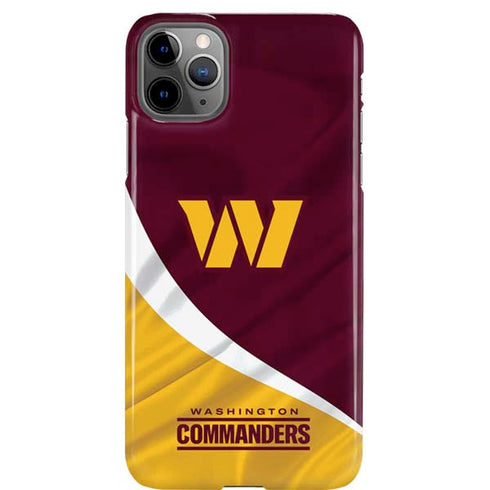 NFL Washington Commanders Flag iPhone Cases