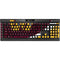 NFL Washington Commanders Flag K95 RGB PLATINUM Mechanical Gaming Keyboard Skin