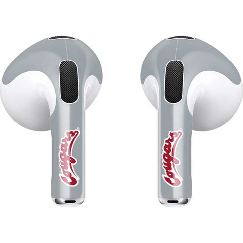 Washington State University WSU Cougars Apple AirPods (3rd Gen 2021) Skin
