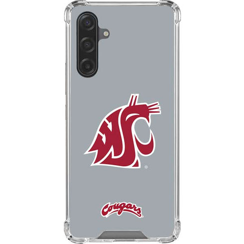 Washington State University WSU Cougars Galaxy A17 Clear Case