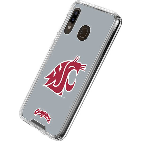 Washington State University WSU Cougars Galaxy A30 Clear Case