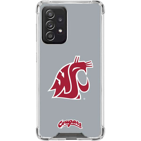 Washington State University WSU Cougars Galaxy A52 5G Clear Case