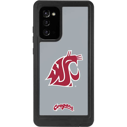 Washington State University WSU Cougars Galaxy Note20 5G Waterproof Case