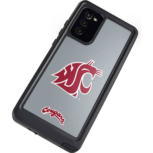 Washington State University WSU Cougars Galaxy Note20 5G Waterproof Case