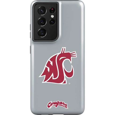 Washington State University WSU Cougars Galaxy S21 Ultra 5G Pro Case