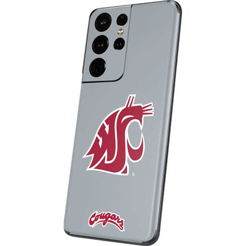 Washington State University WSU Cougars Galaxy S21 Ultra 5G Skin