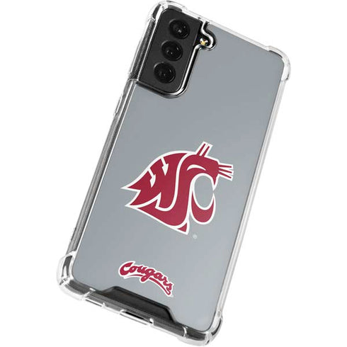 Washington State University WSU Cougars Galaxy S22 Plus Clear Case