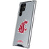 Washington State University WSU Cougars Galaxy S22 Ultra Clear Case