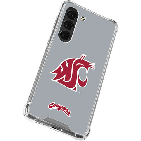 Washington State University WSU Cougars Galaxy S23 Clear Case