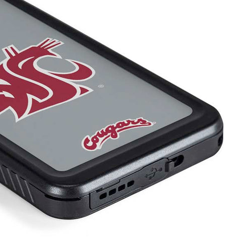 Washington State University WSU Cougars Galaxy S23 Plus Waterproof Case