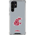 Washington State University WSU Cougars Galaxy S23 Ultra Clear Case