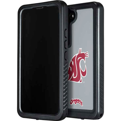 Washington State University WSU Cougars Galaxy S23 Waterproof Case
