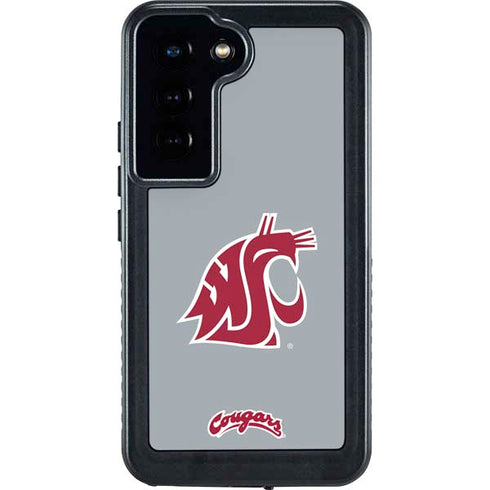 Washington State University WSU Cougars Galaxy S24 Waterproof Case
