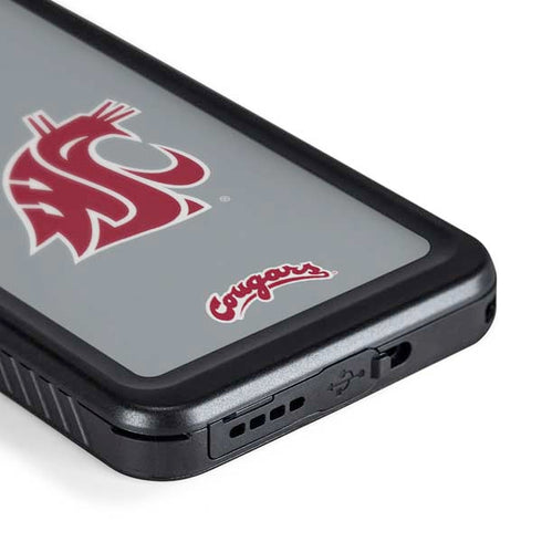 Washington State University WSU Cougars Galaxy S24 Waterproof Case