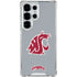 Washington State University WSU Cougars Galaxy S26 Ultra Clear Case