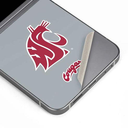Washington State University WSU Cougars Galaxy Z Flip6 Skin