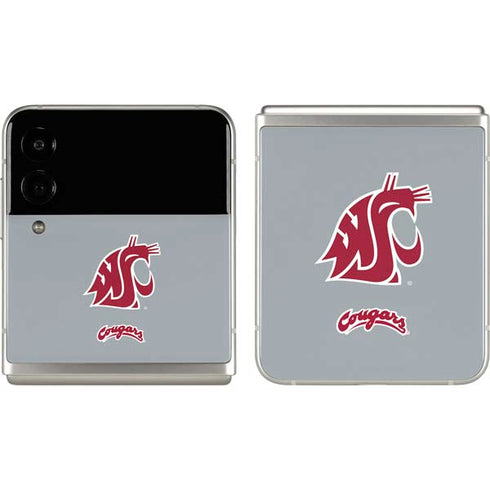 Washington State University WSU Cougars Galaxy Z Flip3 5G Skin