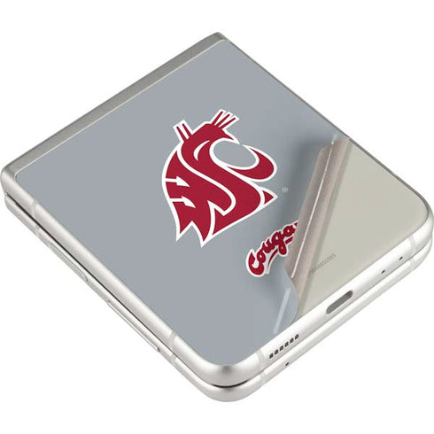 Washington State University WSU Cougars Galaxy Z Flip3 5G Skin