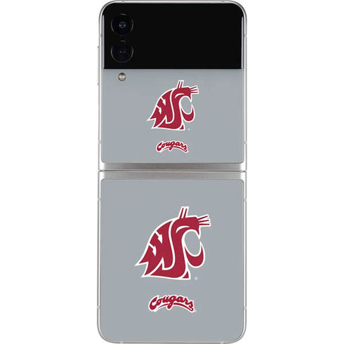 Washington State University WSU Cougars Galaxy Z Flip4 5G Skin