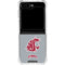 Washington State University WSU Cougars Galaxy Z Flip6 Clear Case