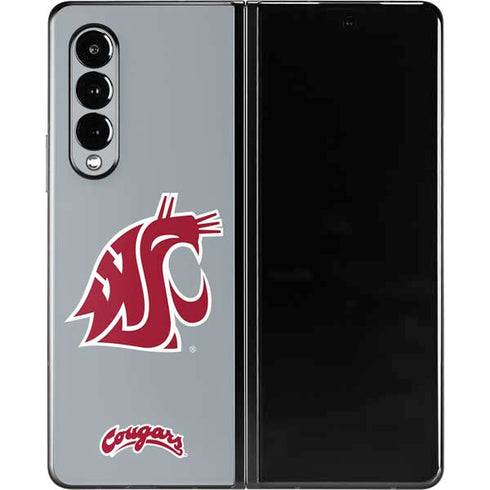Washington State University WSU Cougars Galaxy Z Fold3 5G Skin