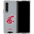 Washington State University WSU Cougars Galaxy Z Fold4 5G Clear Case