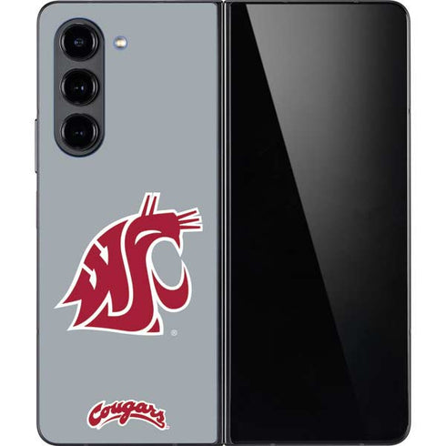 Washington State University WSU Cougars Galaxy Z Fold5 5G Skin