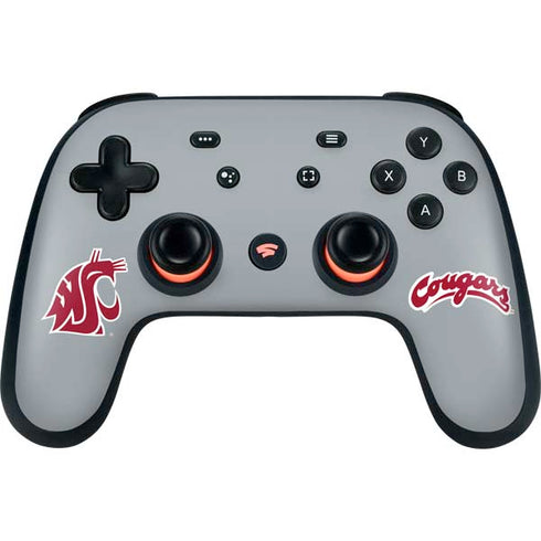 Washington State University WSU Cougars Google Stadia Controller Skin