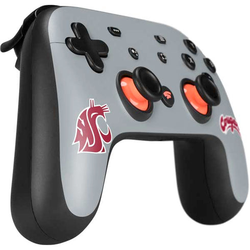 Washington State University WSU Cougars Google Stadia Controller Skin