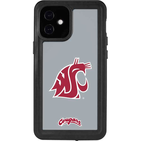 Washington State University WSU Cougars iPhone 12 Mini Waterproof Case