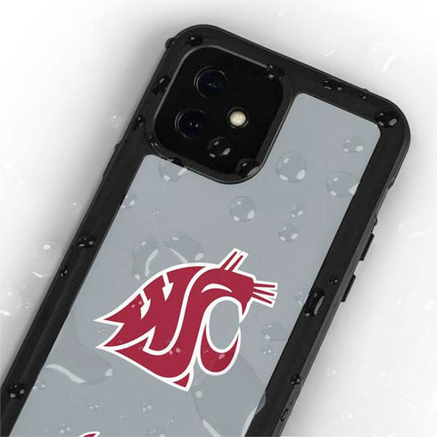 Washington State University WSU Cougars iPhone 12 Mini Waterproof Case