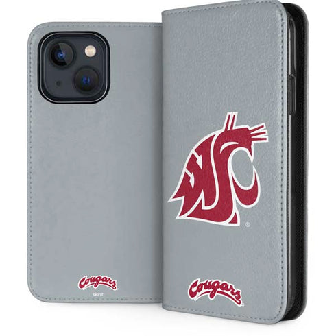 Washington State University WSU Cougars iPhone 13 Folio Case