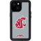 Washington State University WSU Cougars iPhone 13 Mini Waterproof Case
