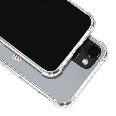 Washington State University WSU Cougars iPhone 14 Plus Clear Case