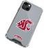 Washington State University WSU Cougars iPhone 14 Plus Clear Case