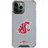 Washington State University WSU Cougars iPhone 14 Pro Max Clear Case