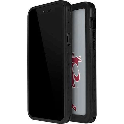 Washington State University WSU Cougars iPhone 14 Pro Max Waterproof Case