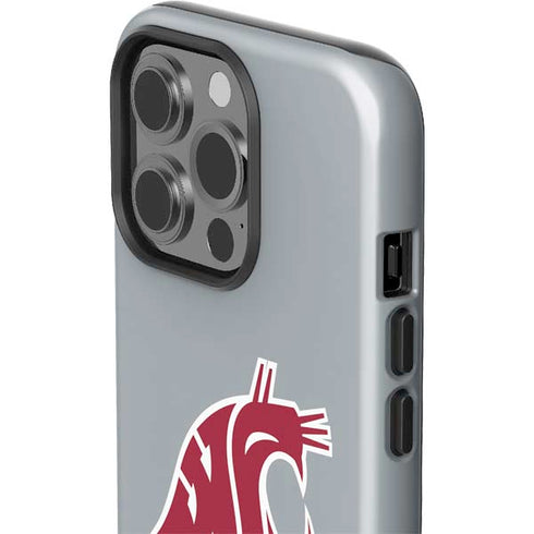 Washington State University WSU Cougars iPhone 15 Pro Impact Case