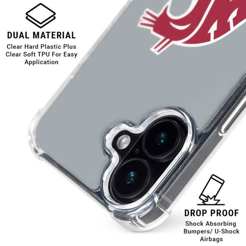 Washington State University WSU Cougars iPhone 16 MagSafe Case