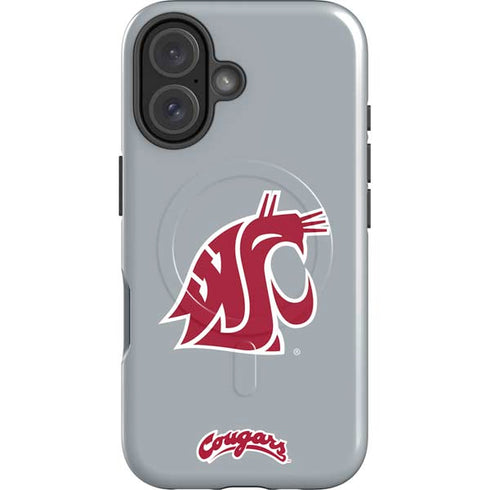 Washington State University WSU Cougars iPhone 16 Magsafe Impact Case