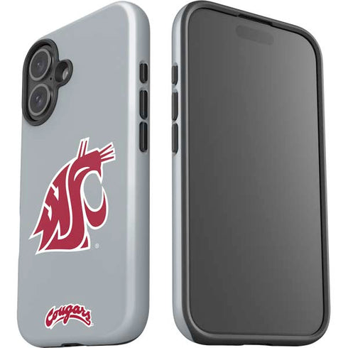 Washington State University WSU Cougars iPhone 16 Plus Impact Case