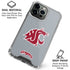 Washington State University WSU Cougars iPhone 16 Pro Clear Case